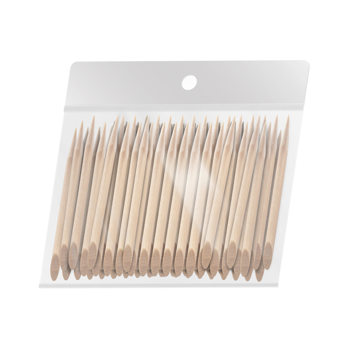 100 pcs. Wooden manicure cuticle sticks 6,5 cm OCHO NAILS - BVShop