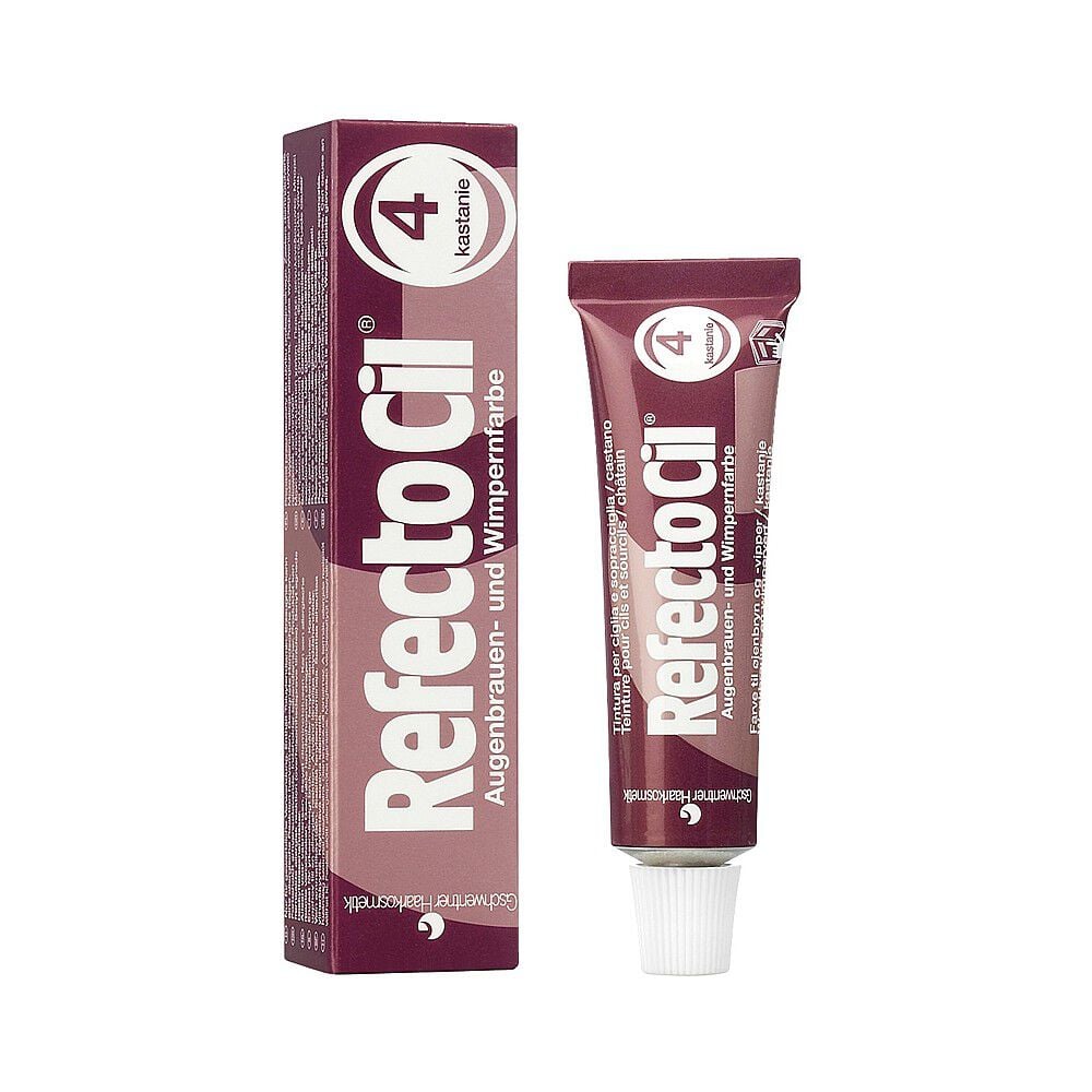 RefectoCil Eyebrow And Eyelash Dye 4 Chestnut 15ml - BVShop