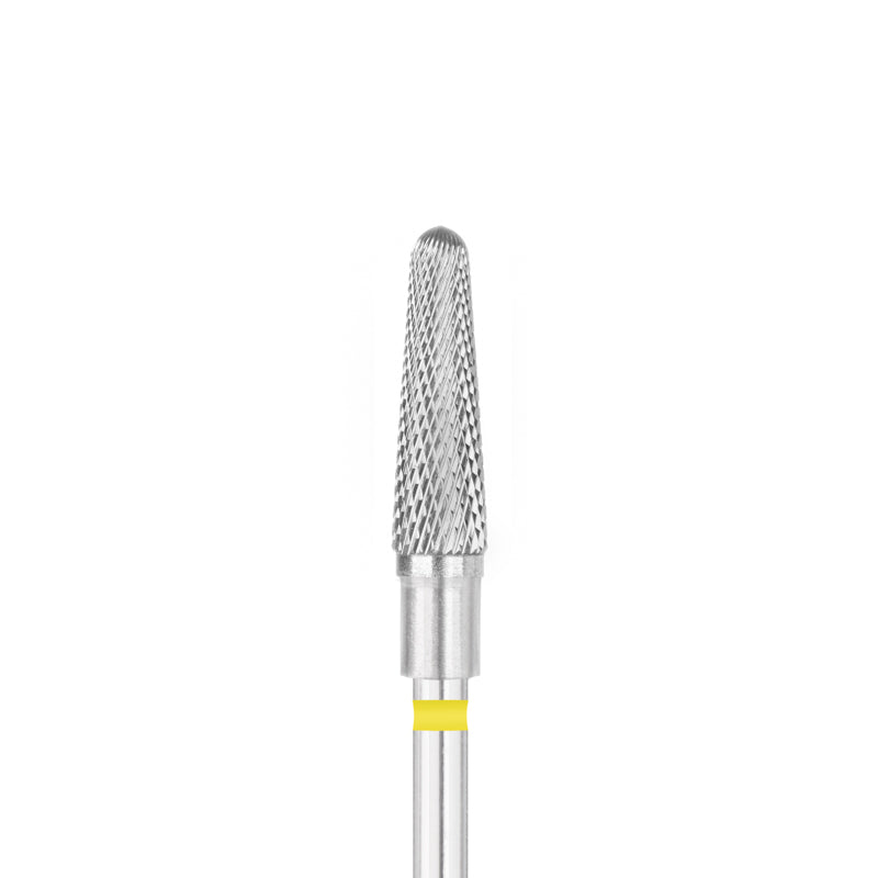 CARBON EXO PRO NAIL DRILL BIT ROUND CONE 4.0MM YL - BVShop