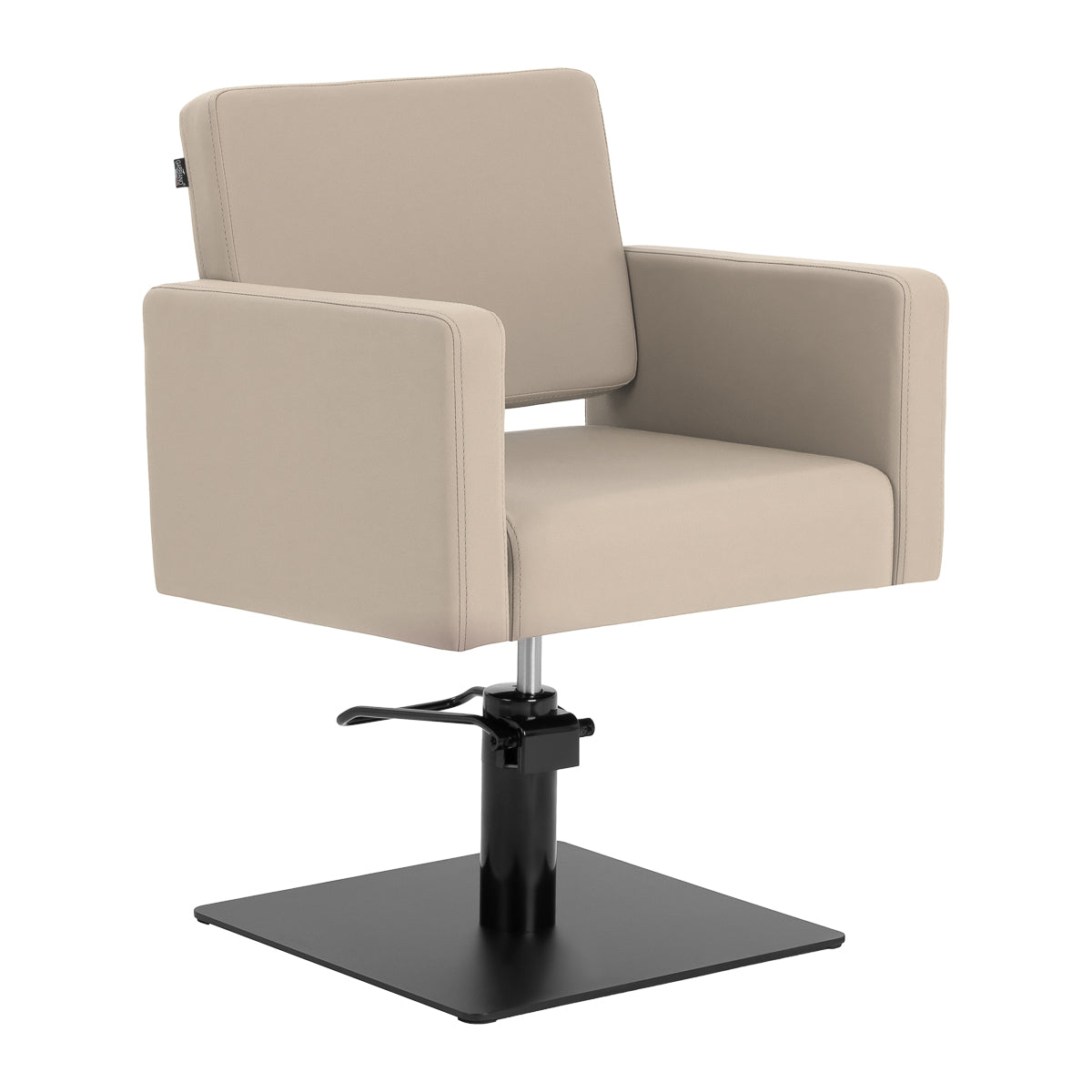 Gabbiano Vitoria hairdressing chair grey-beige - BVShop