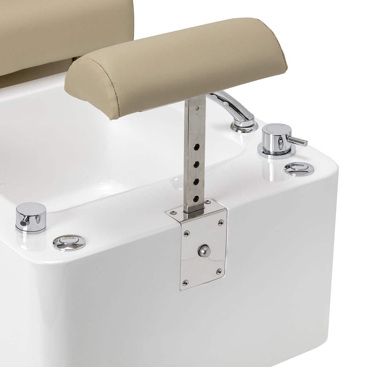 Sillon Elysia beige SPA pedicure chair illuminated basin spa atmosphere salon