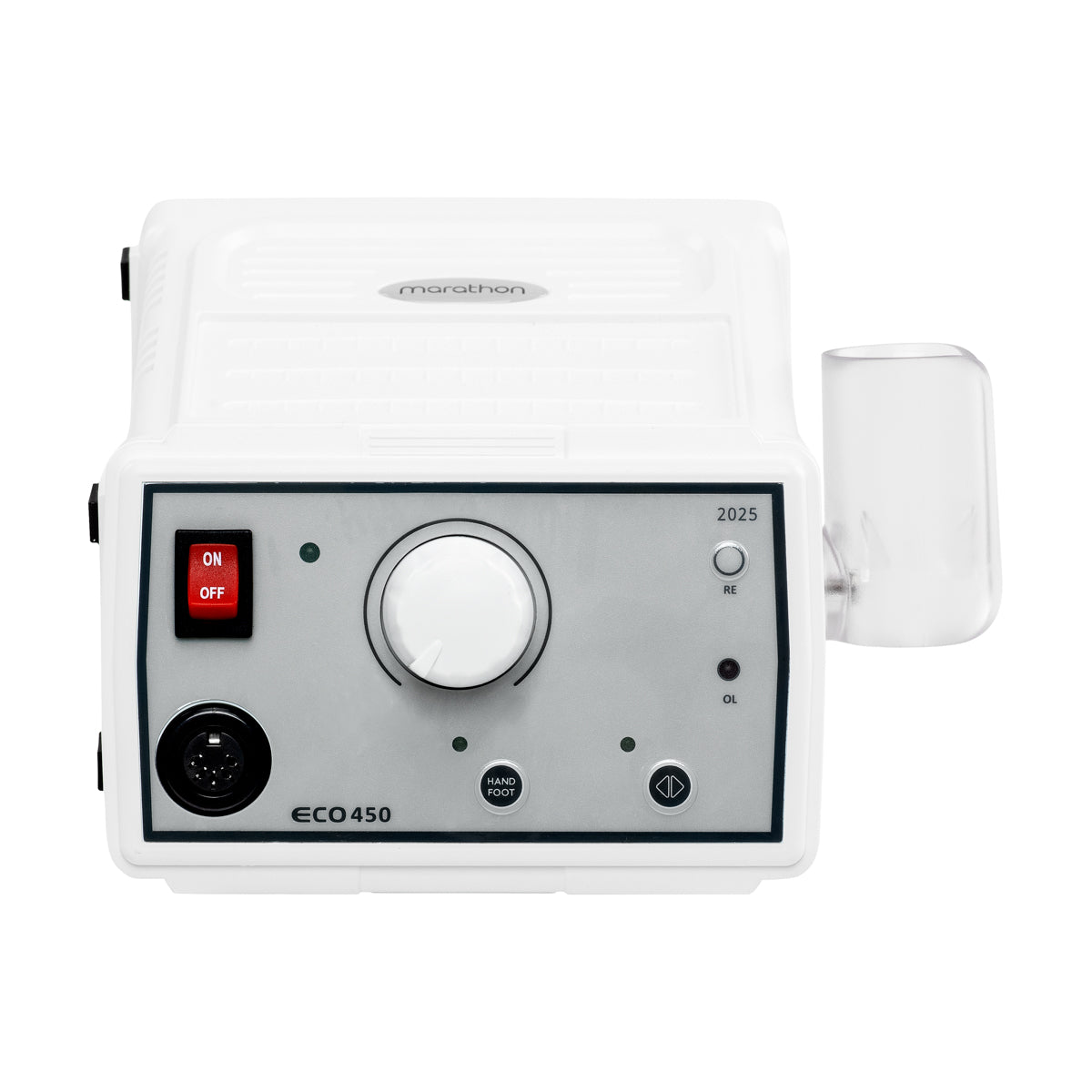 Saeyang Marathon Eco 450 Nagų Freza Su SH37L(M45) – 100W · Vaizdas iš priekio