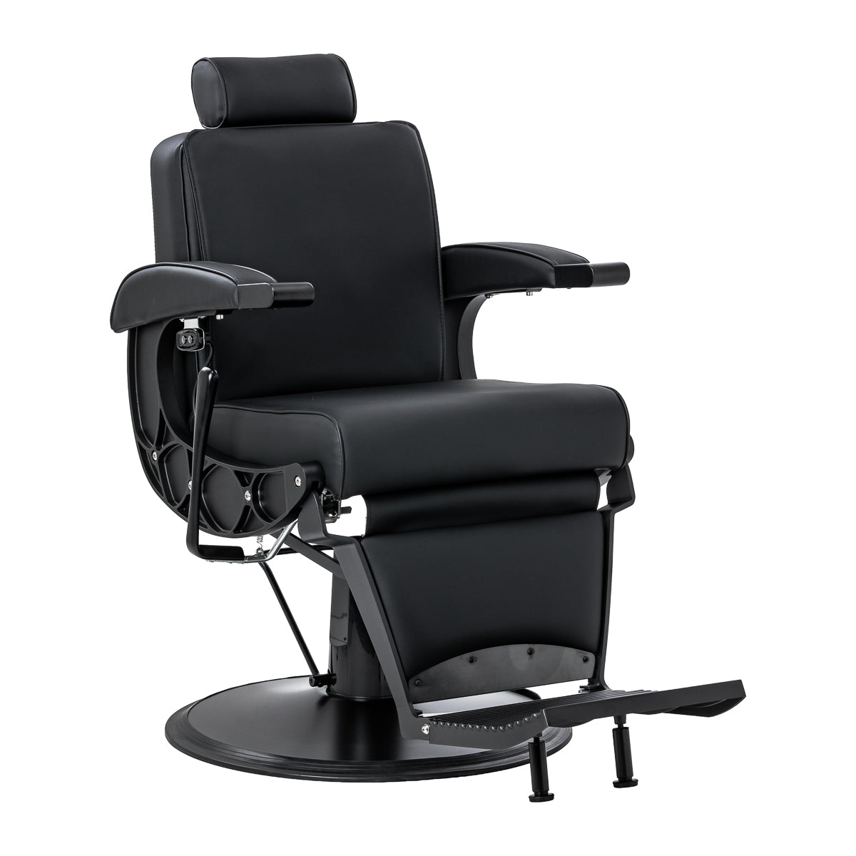 Gabbiano Continental Barberio Kėdė Su Masažu – Juoda · Bendras vaizdas