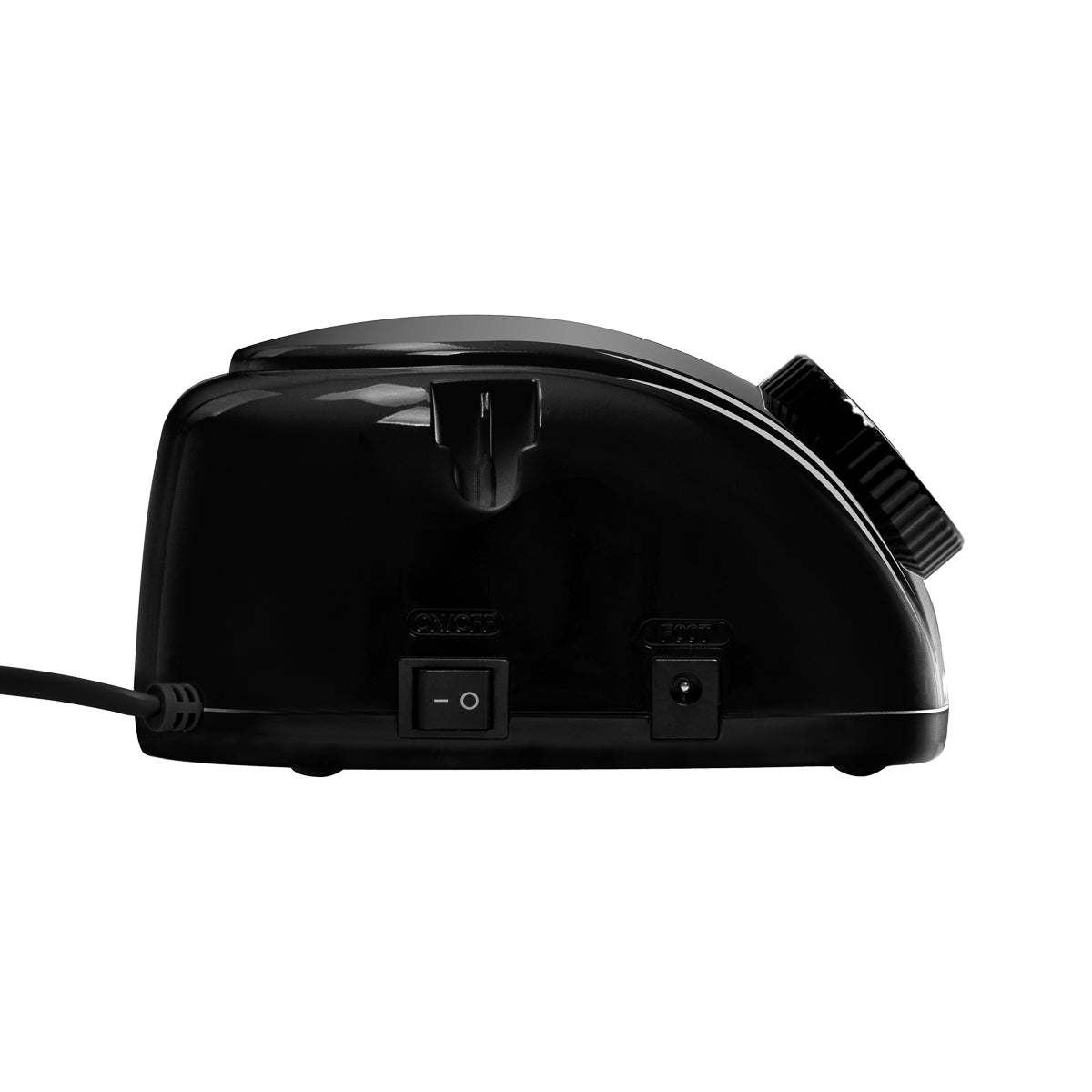EXO Futura Nagų Freza 65W – Juoda · Prijungimo lizdai