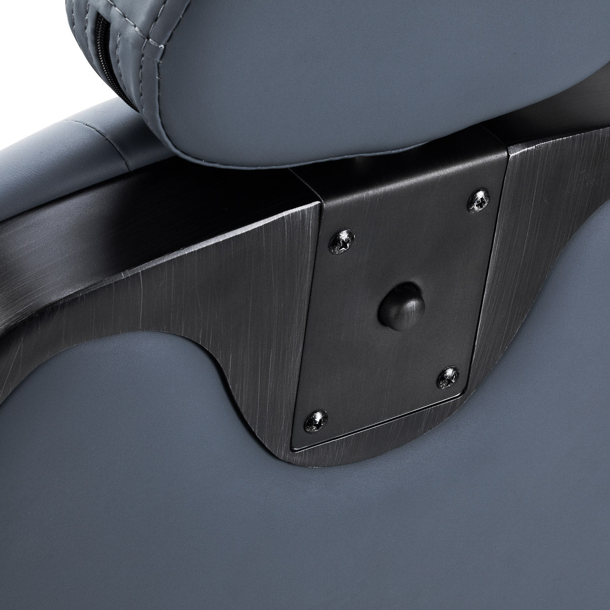 Gabbiano Francesco barber chair with cushioned seat and backrest for professional barber work