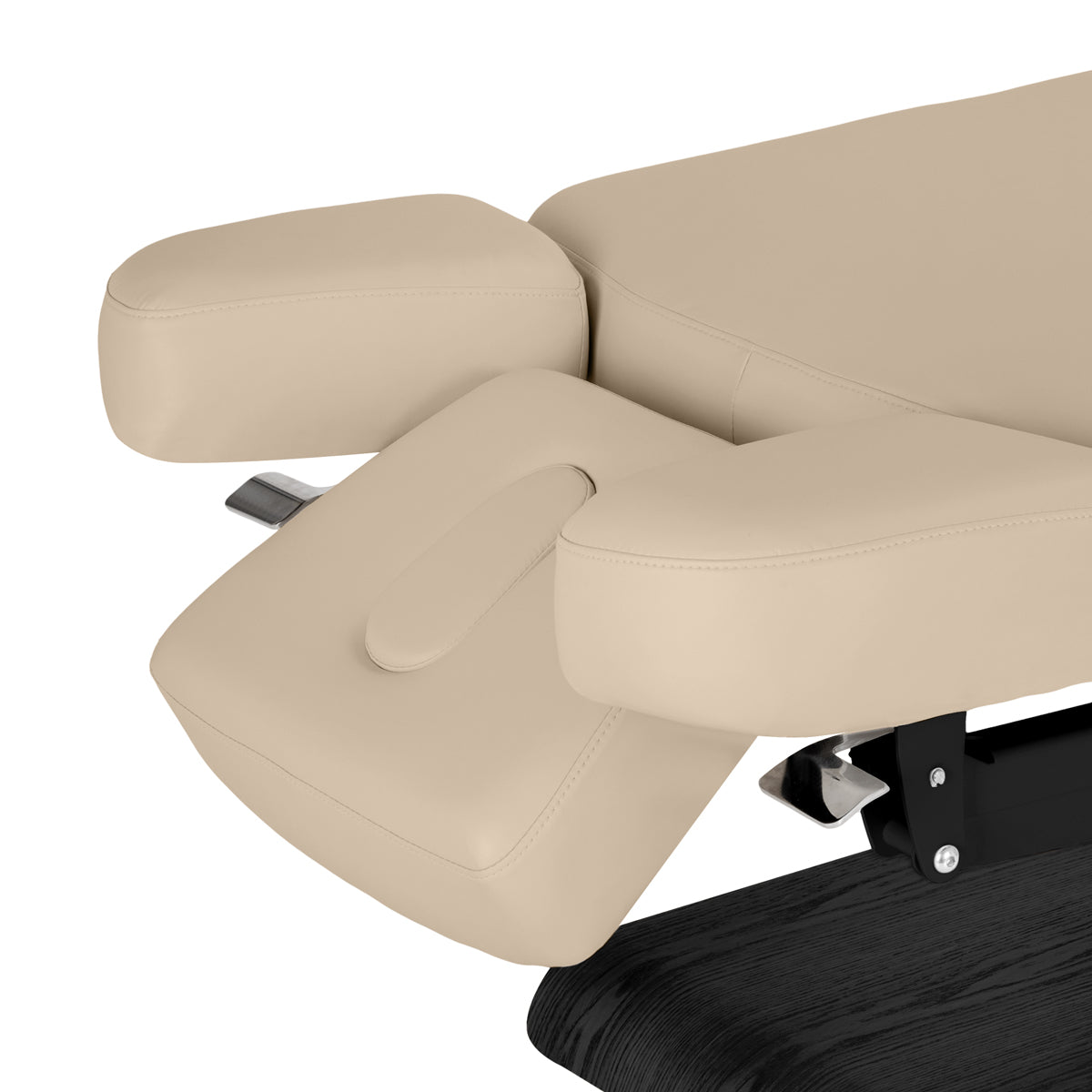 Elektrinis SPA Gultas Sillon Relax – Smėlio Spalvos, Juodas Pagrindas · Galvos atramos šonai