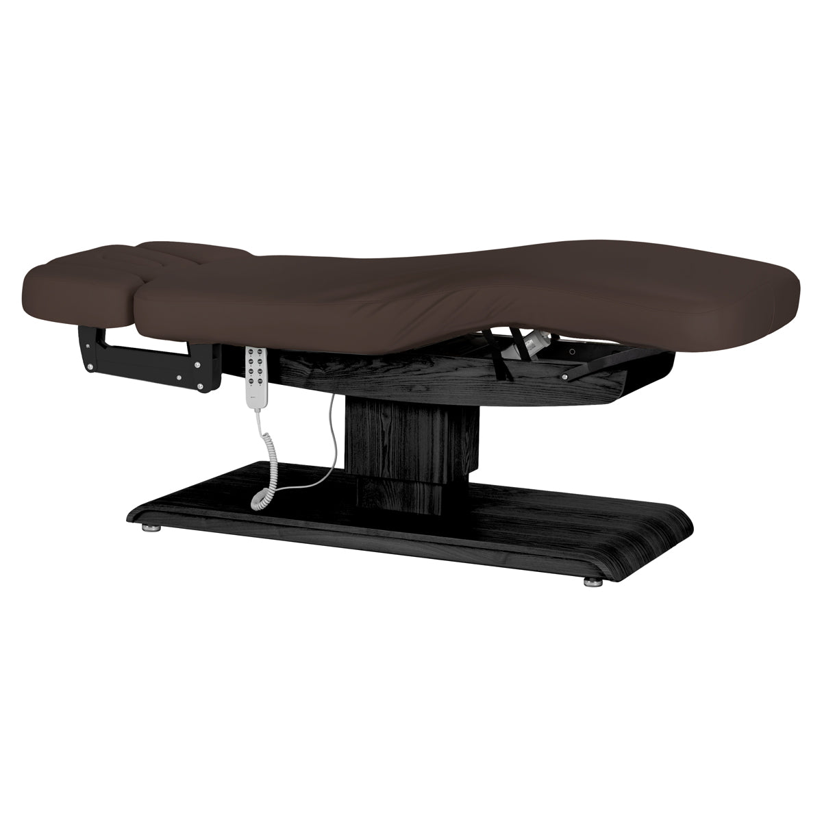 Elektrinis SPA Gultas Sillon Relax – Tamsiai Rudas, Juodas Pagrindas · Bendras vaizdas