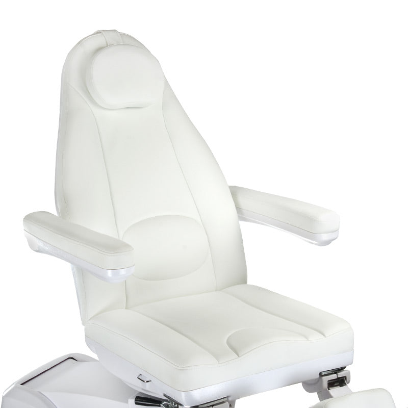 Electric Cosmetic Chair Mazaro BR-6672A White - BVShop