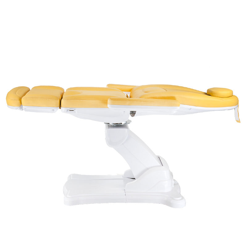 Mazaro Electric Cosmetic Chair BR-6672B Miod by Beauty System, adjustable electric salon chair with cushioned upholstery.