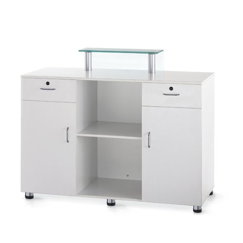 Reception desk BD-3307 White - BVShop