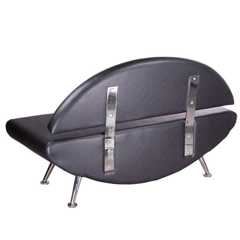 Kanapa do poczekalni Carini BD-6710 czarna - BVShop