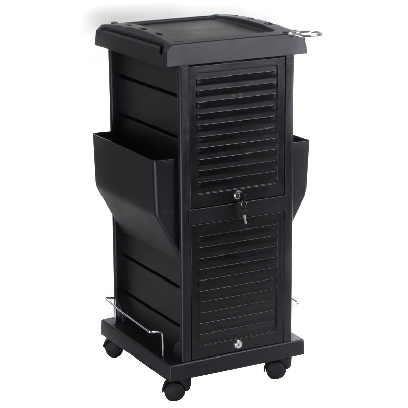 1-Pomocnik fryzjerski z żaluzją NG-ST006 Czarny-1