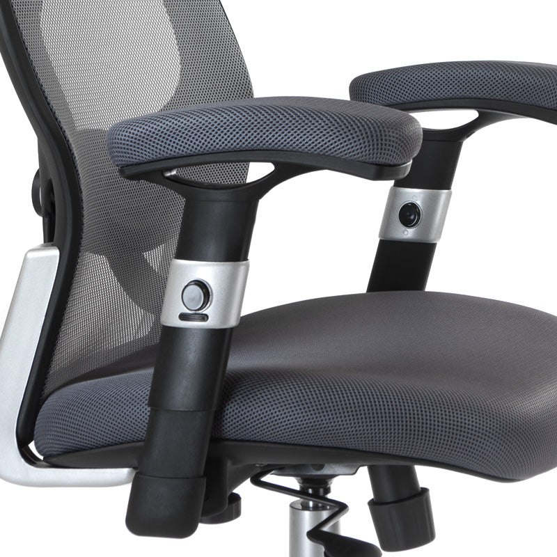 6-Fotel ergonomiczny CorpoComfort BX-4144 Szary-6