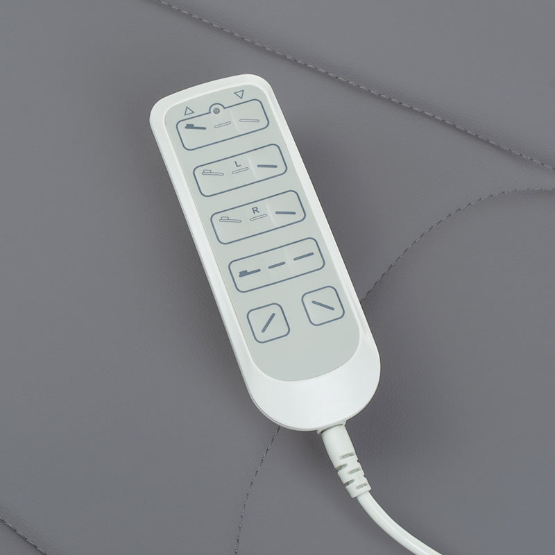 6-Elektryczny fotel kosmetyczny Mazaro BR-6672C Szar-6