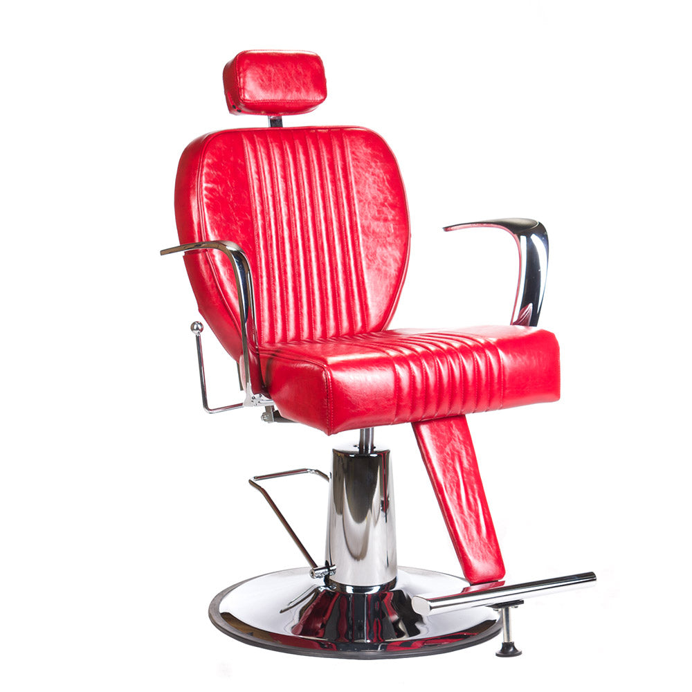 1-Fotel barberski OLAF BH-3273 Czerwony-1