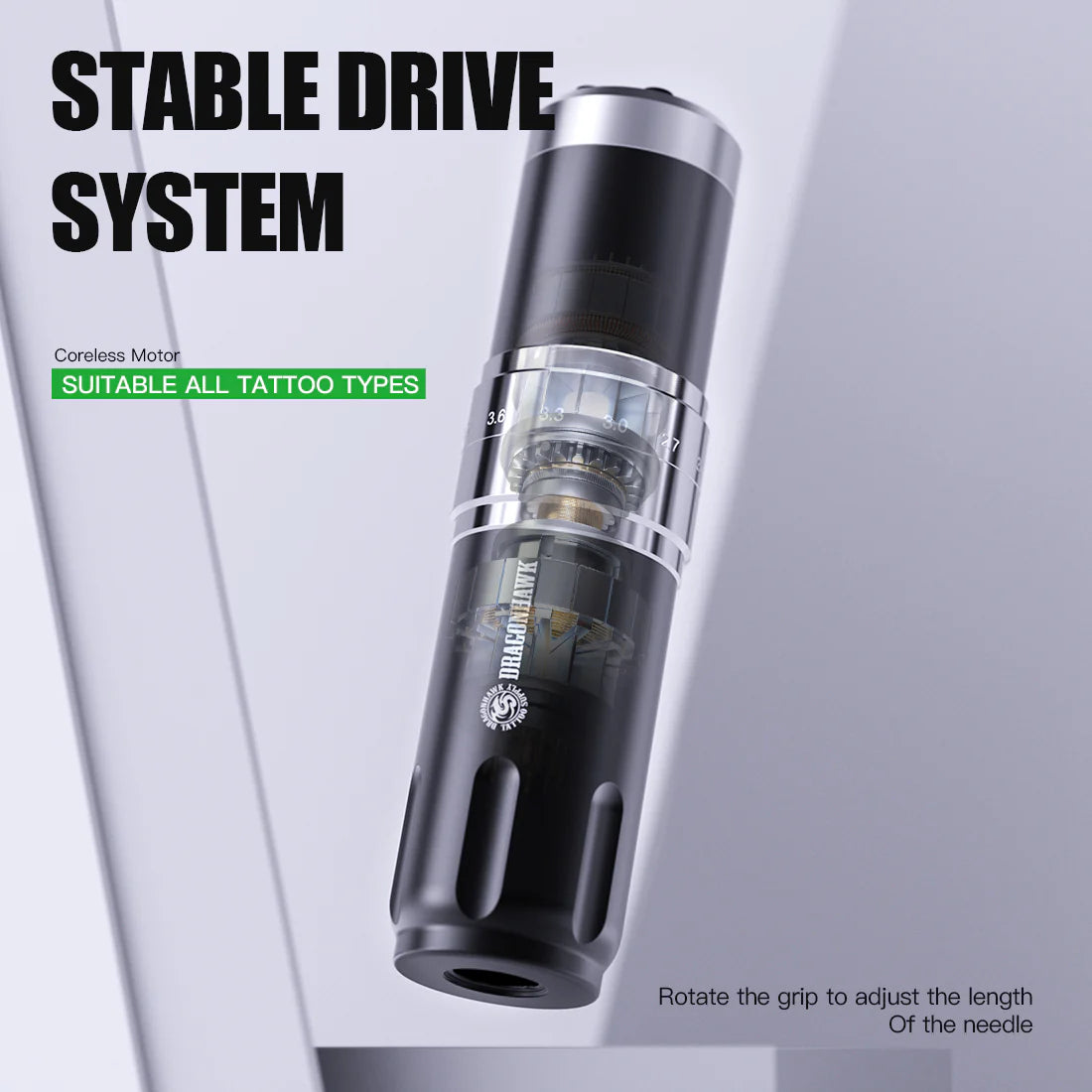 Mast Fold 3 Wireless Tattoo Machine - BVShop