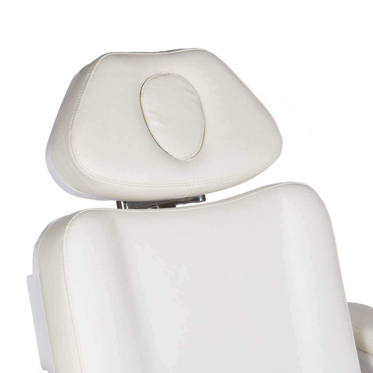 White electric cosmetic chair BR-6686 by Beauty System, featuring adjustable heating elements and modern design.