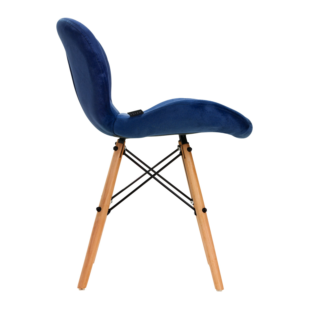 4Rico Cosmetic chair QS-186 navy velvet - BVShop