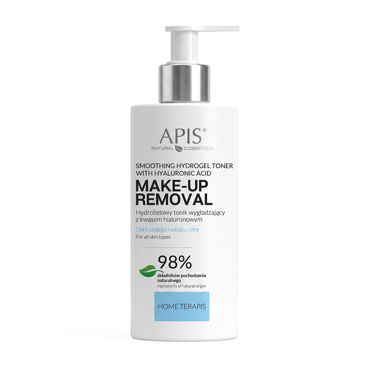 APIS Hydrogel cleansing tonic with hyaluronic acid for all skin types 300ml