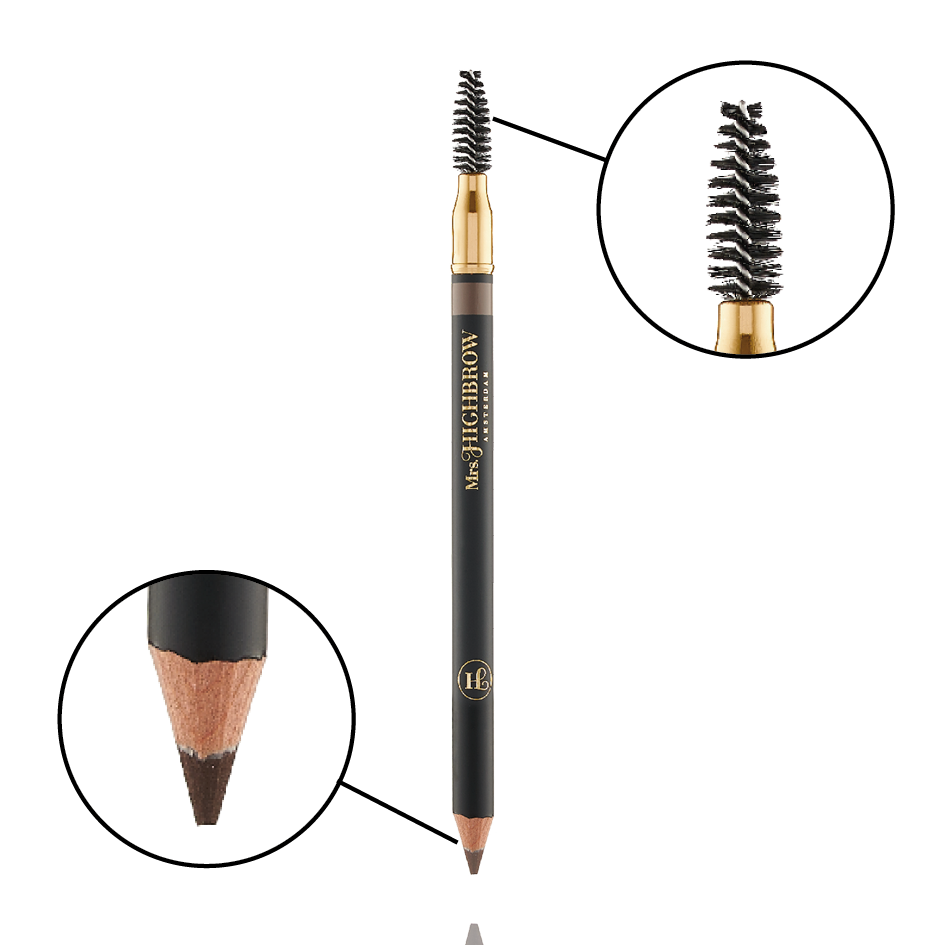 Mrs Highbrow Powder Brow Pencil Dark Brown - BVShop