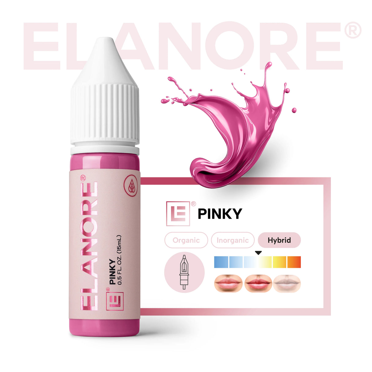 The Pigment x ELANORE Pinky Pigmentas 15ml