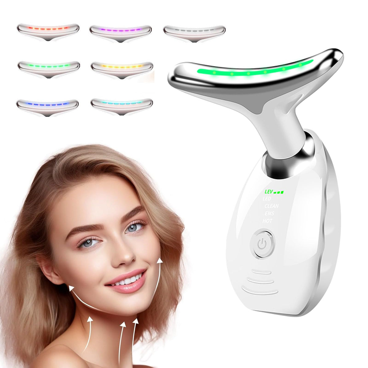 Eshomey 7 Color LED Face Massager for facial skincare