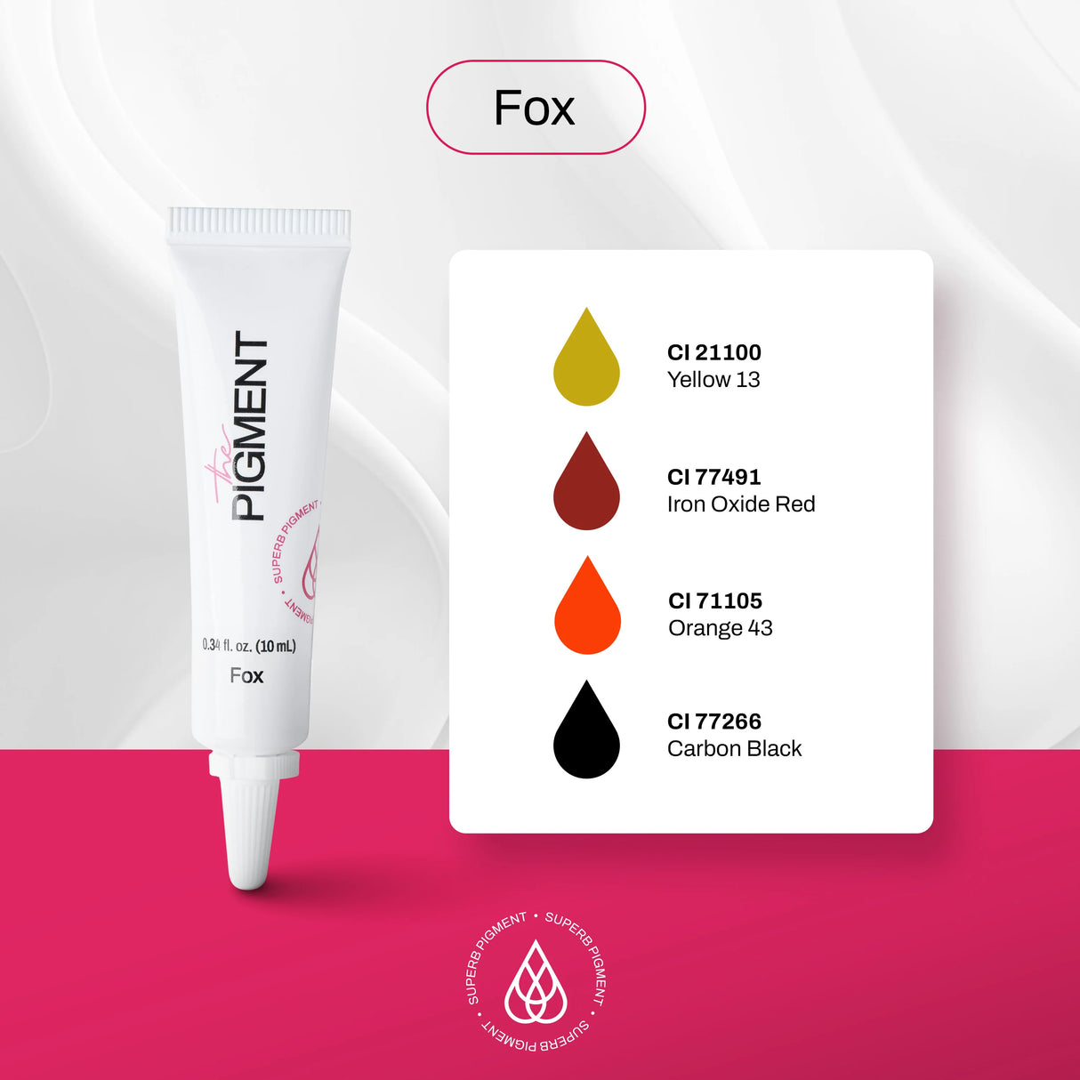 The Pigment Microblading Fox Pigmentas 10ml
