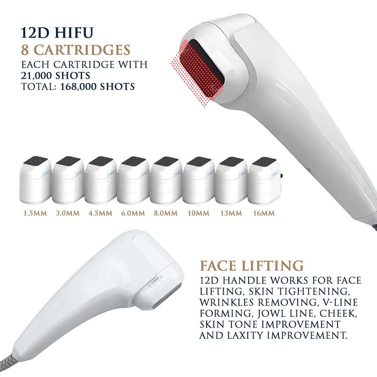 Skin Monarch HiFusion – Penkių Funkcijų Estetinis HIFU Aparatas