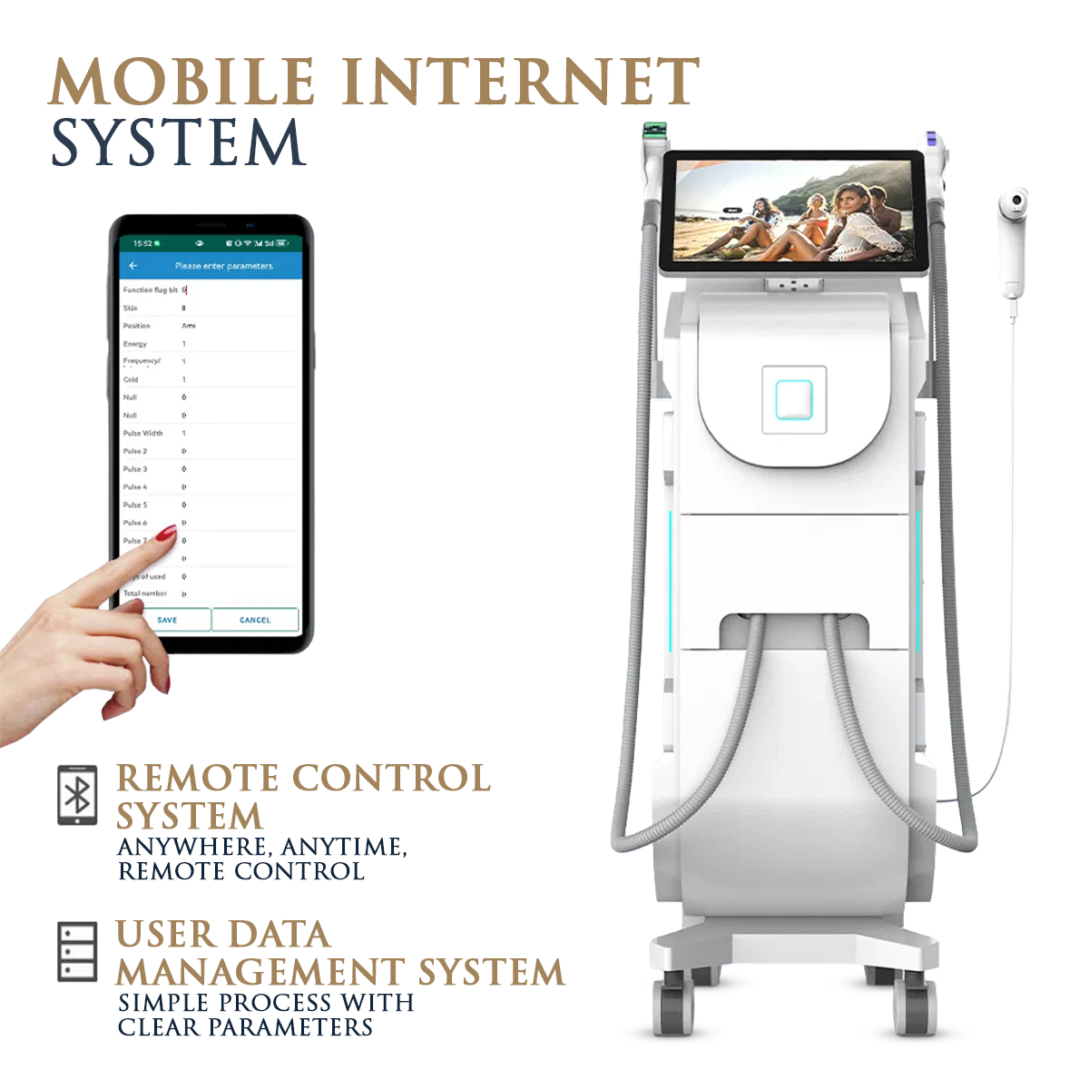 Skin Monarch Quantum Pro Diodinis ir Pikosekundinis Lazeris
