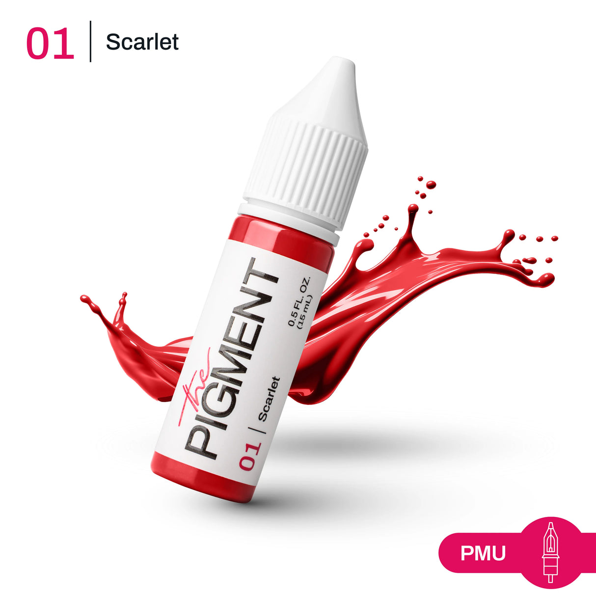 The Pigment 01 Scarlet Pigmentas (15ml)