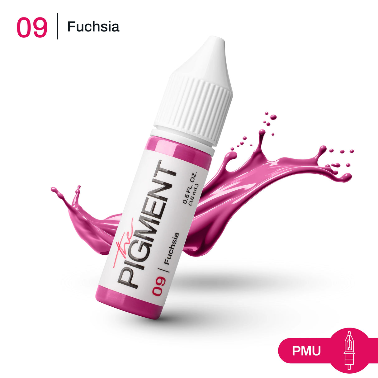 The Pigment 09 Fuchsia Pigmentas (15ml)