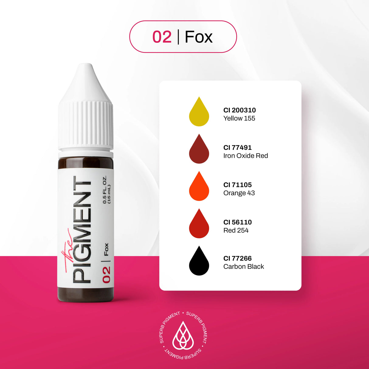 The Pigment 02 Fox Pigmentas 15ml