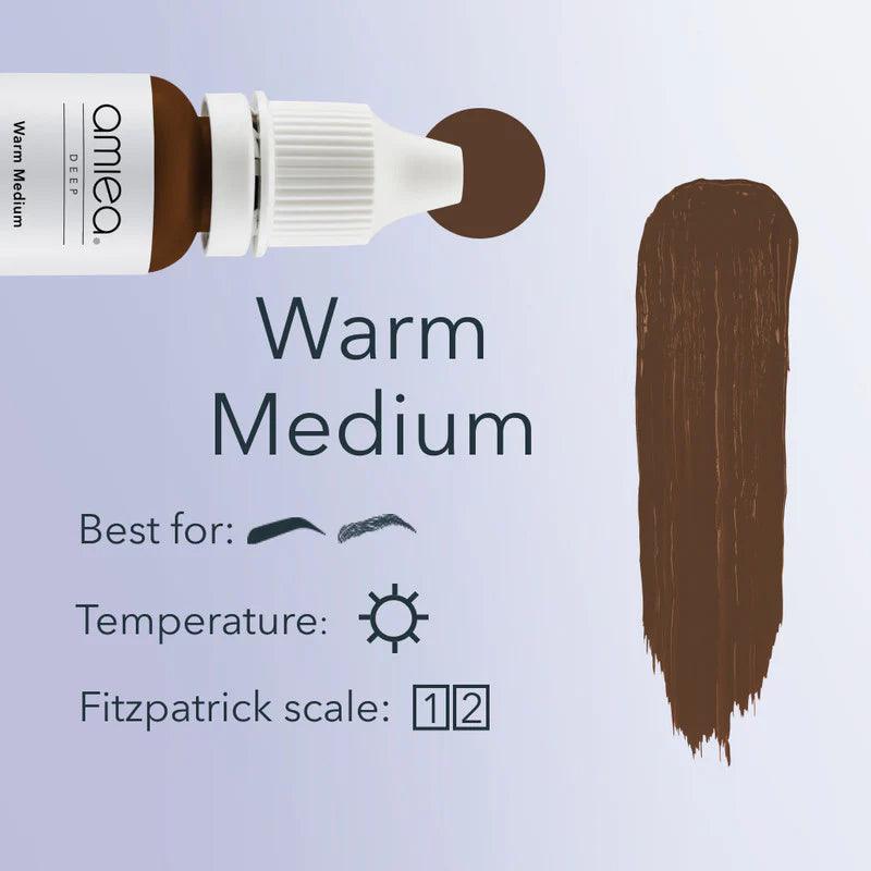 Amiea Deep Warm Medium Pigments 10ml - BVShop