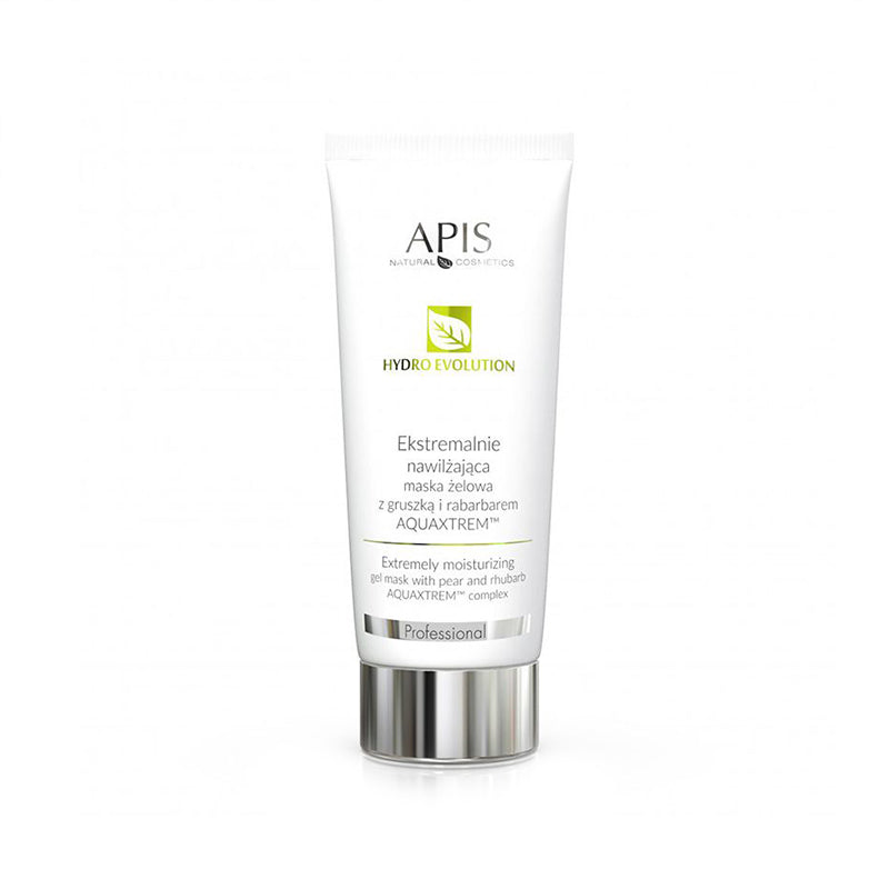 Apis hydro evolution extremely moisturizing gel mask with pear and rhubarb aquaxtrem ™ 200ml - BVShop