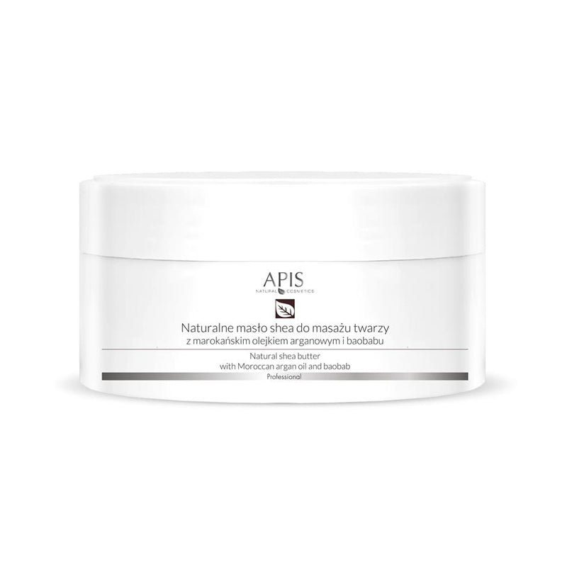 Apis natural shea butter with argan oil. for face massage 100g - BVShop
