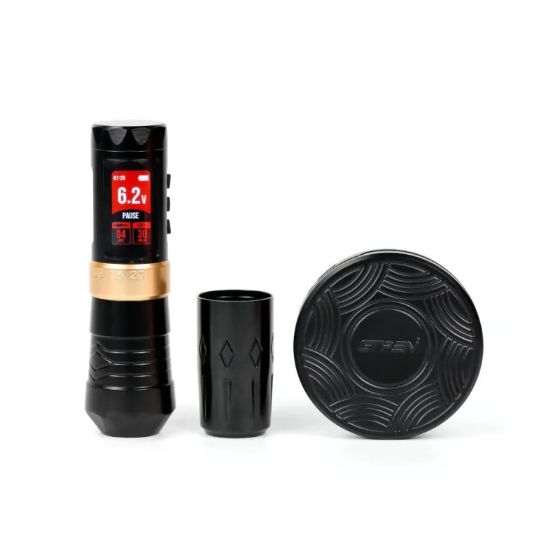 AVA Tattoo GTS Gold Wireless Machine Pen Kit - BVShop