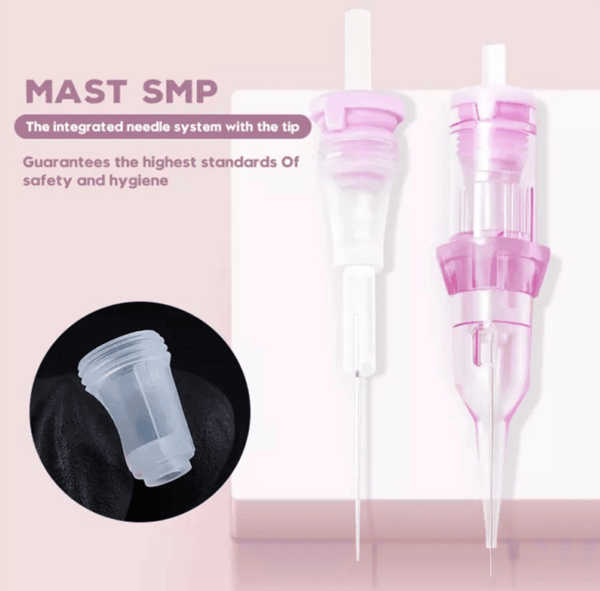 Biomaser Thunderload Power Pink Round Shader Cartridges - BVShop