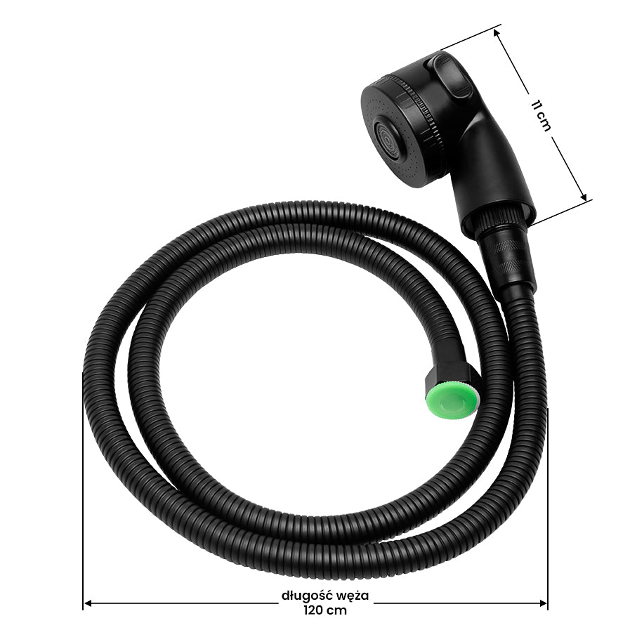 Black hairdressing handset - BVShop