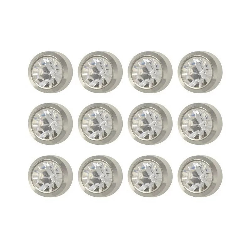 Caflon® titano auskarai balandžio gimtadienio akmuo