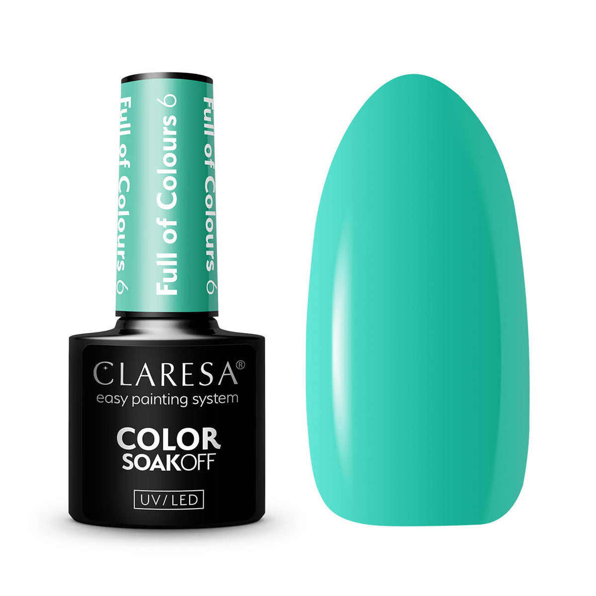 CLARESA Full of colours hybrid Polish 6 -5g - BVShop