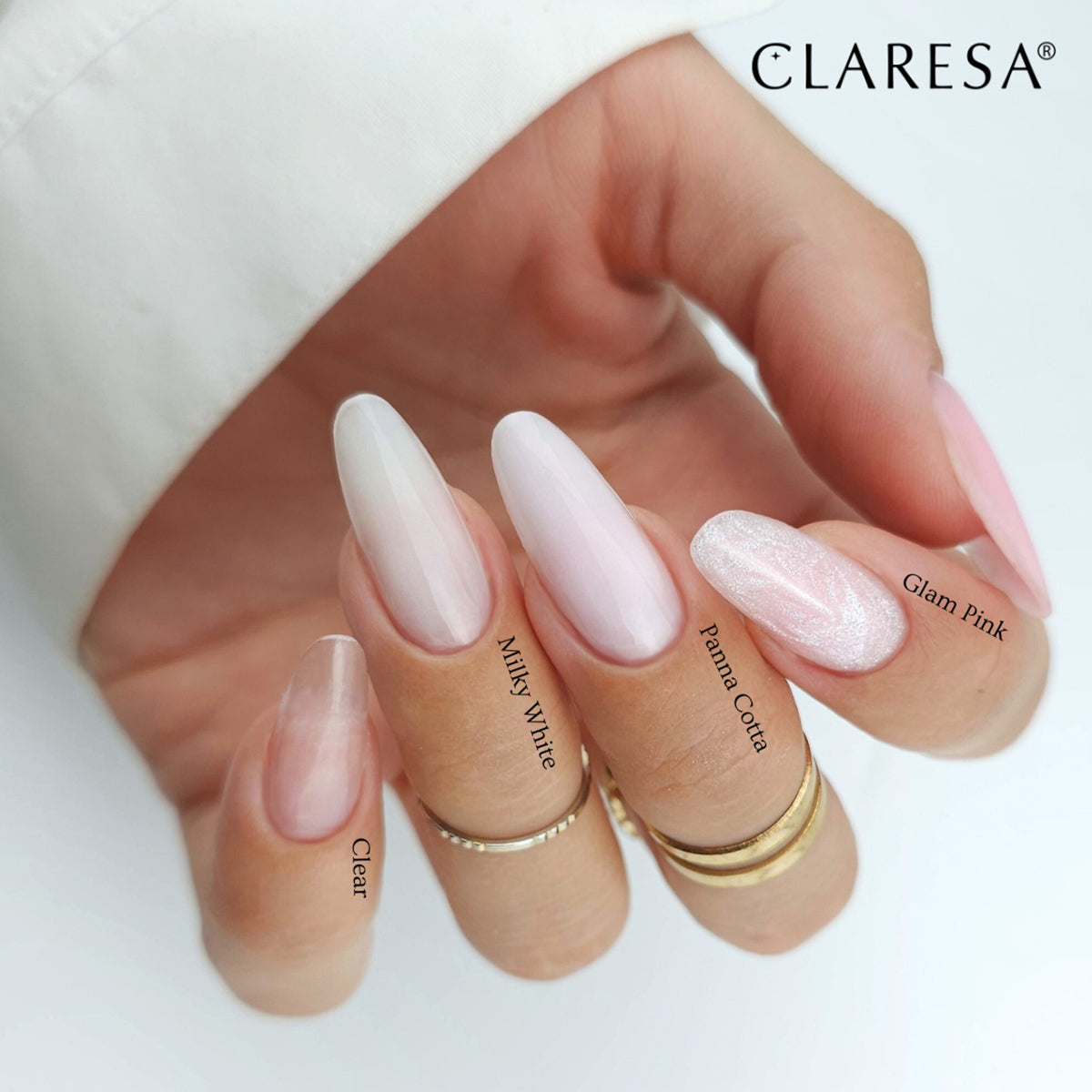 CLARESA HARD&EASY BUILDER GEL FRENCH PINK 45g - BVShop