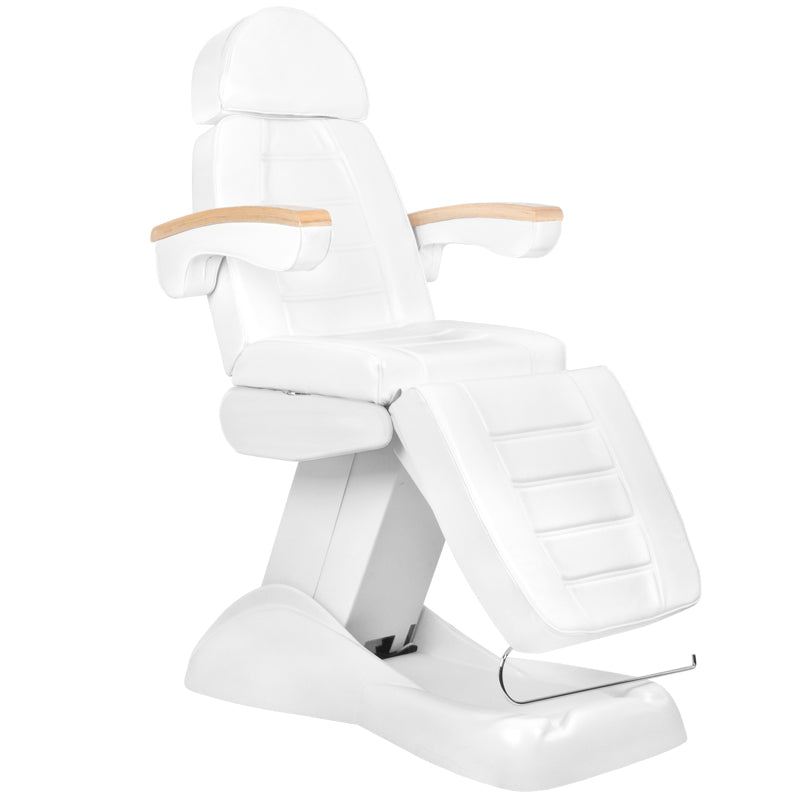 COSMETIC ELECTRIC CHAIR. LUX WHITE HEATED - BVShop