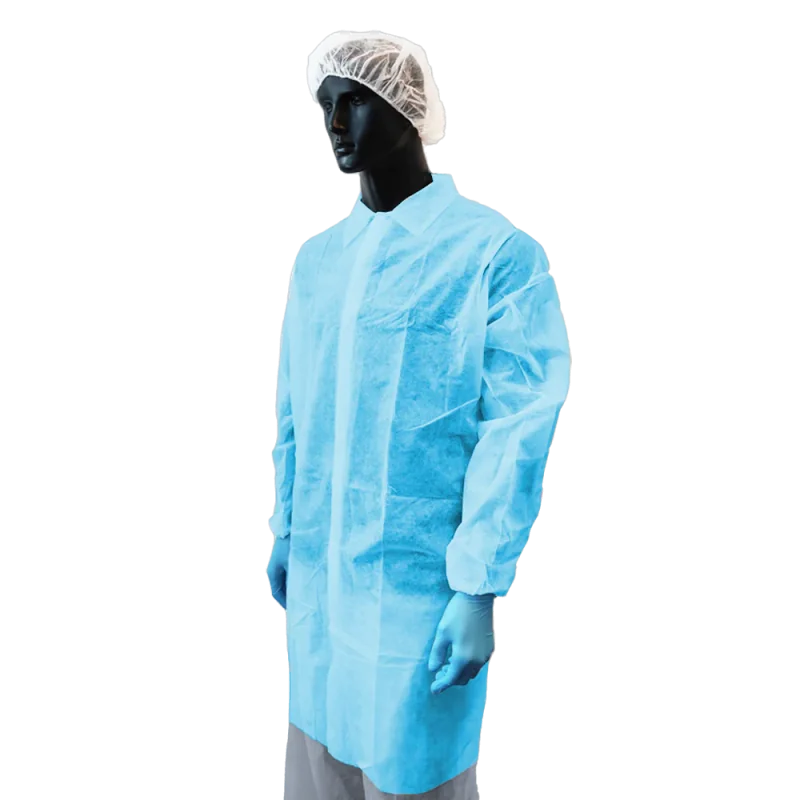 Disposable Dressing Gown With Velcro Strip XXL Size - BVShop