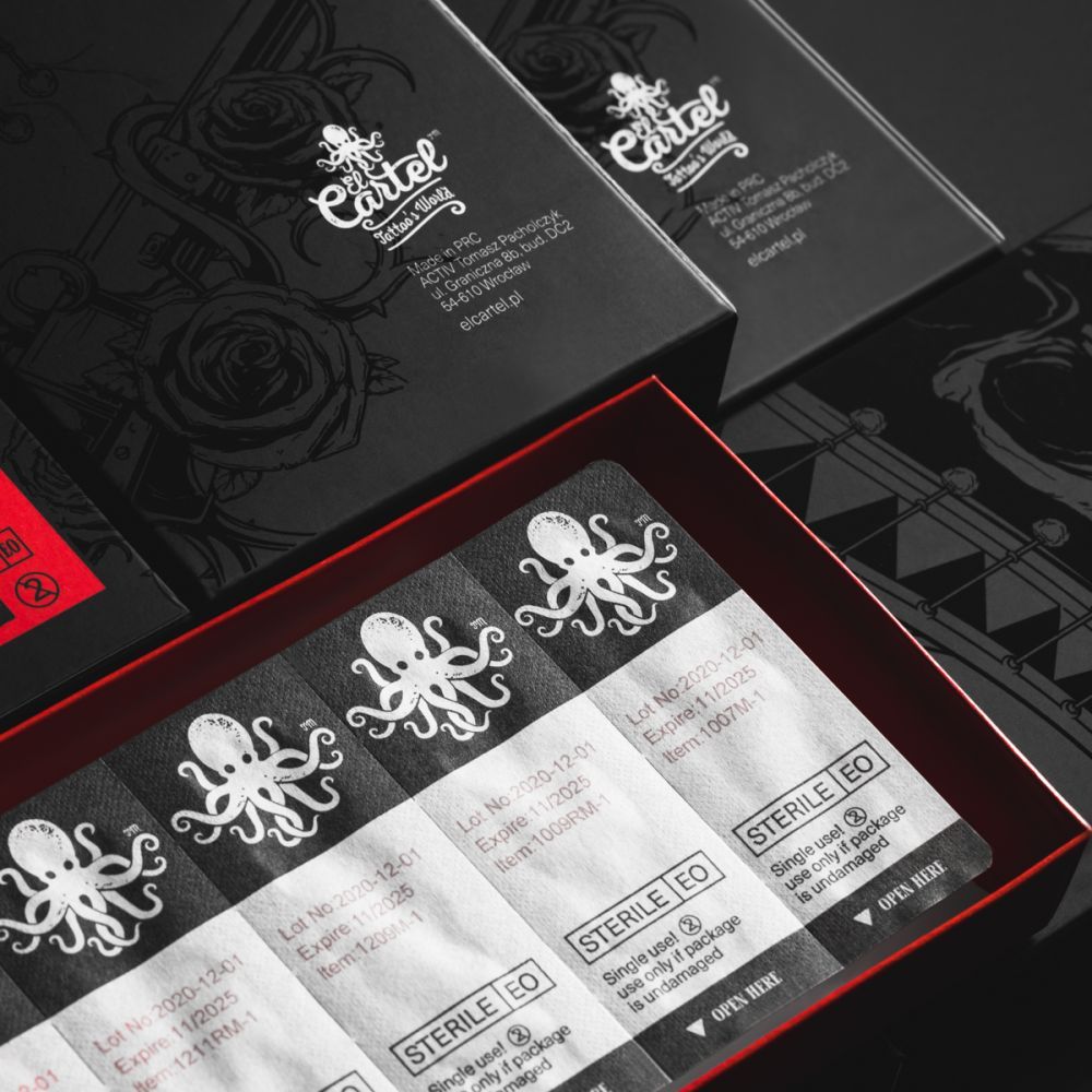 EL CARTEL Tattoo Cartridges 0.35mm 23 soft edge magnum 10pcs. - BVShop