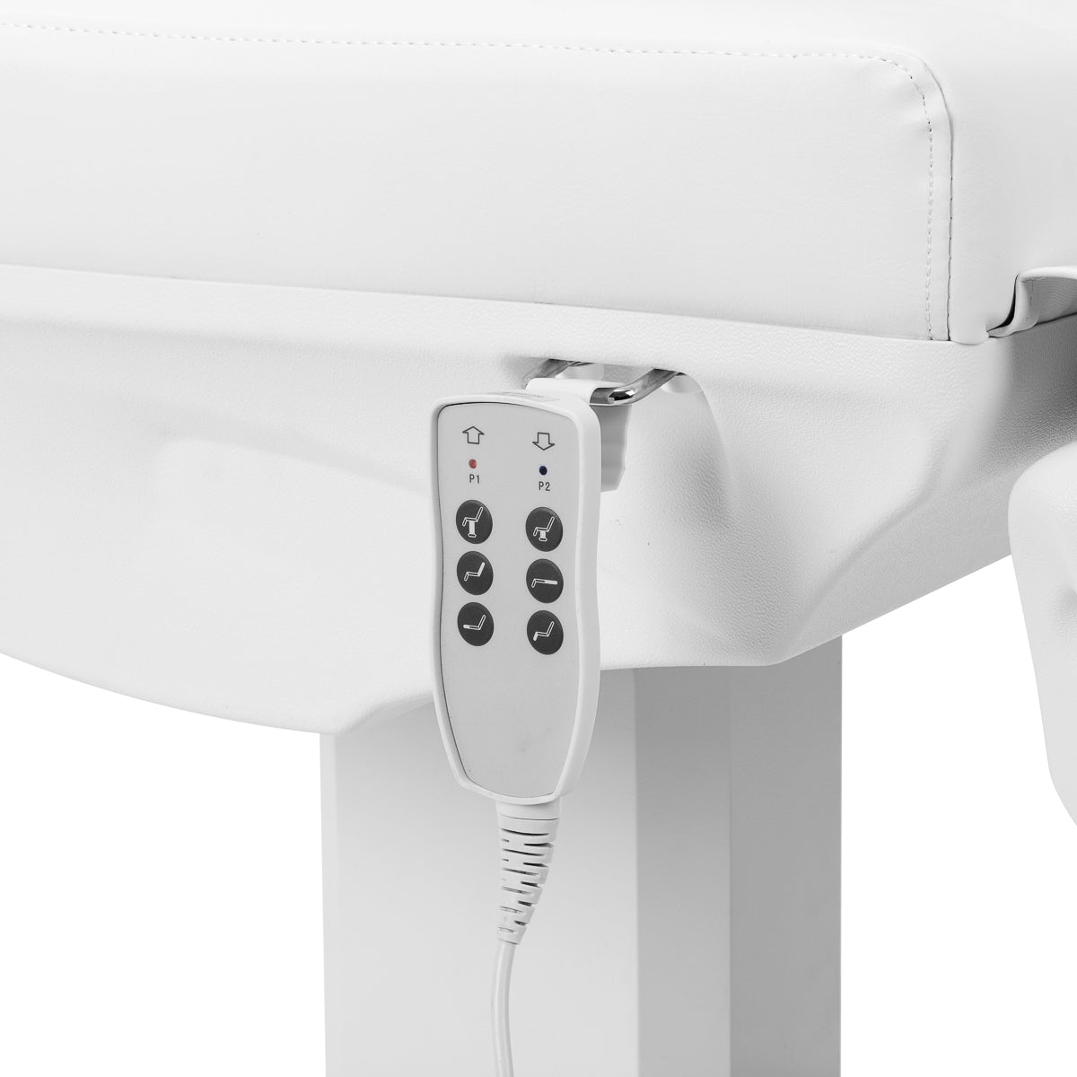 Electric cosmetic chair Azzurro 803D 3-motors white - BVShop