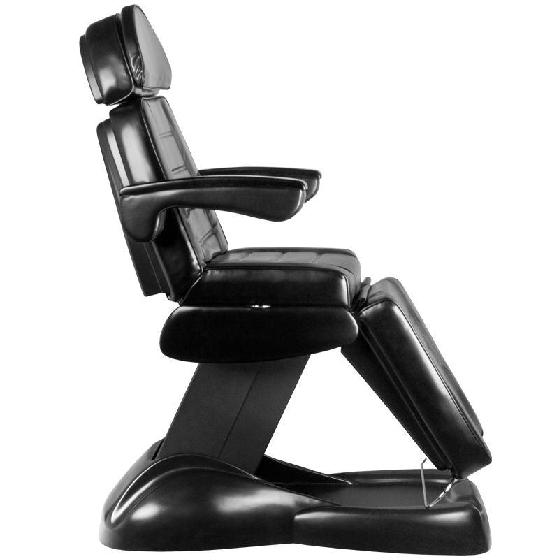 Electric cosmetic chair lux black - BVShop