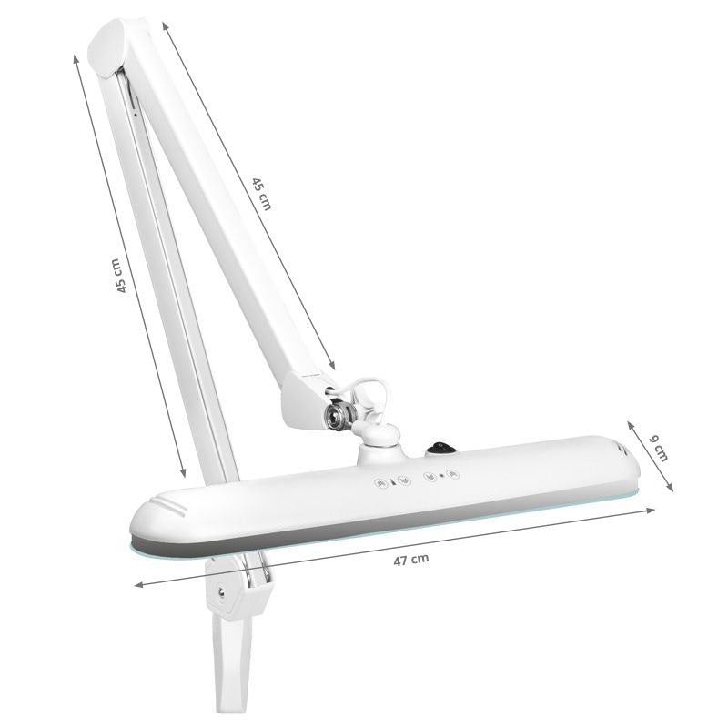 Elegant 801-tl led work lamp with a vice reg. white light intensity and color - BVShop