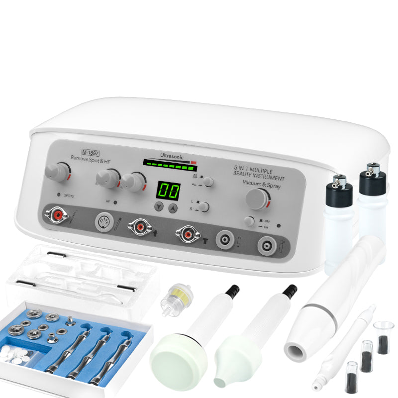 Elegante 1897 device 5in1 micro + vacuum + darsonval + ultrasounds + spray - BVShop