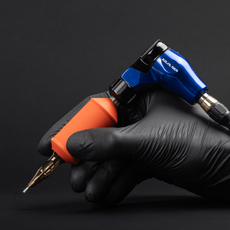 EQUALISER FOX MINI V2 Rotary Tattoo Machine Blue - BVShop
