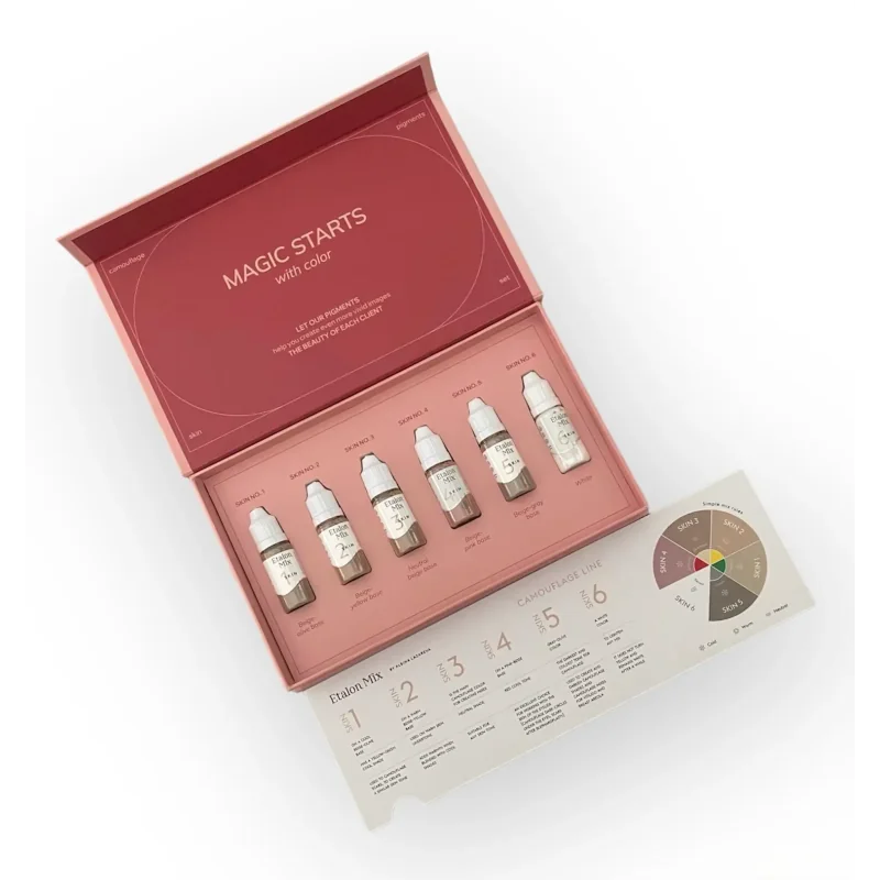 Etalon Mix Camouflage Skin Pigment Set 6x10ml - BVShop